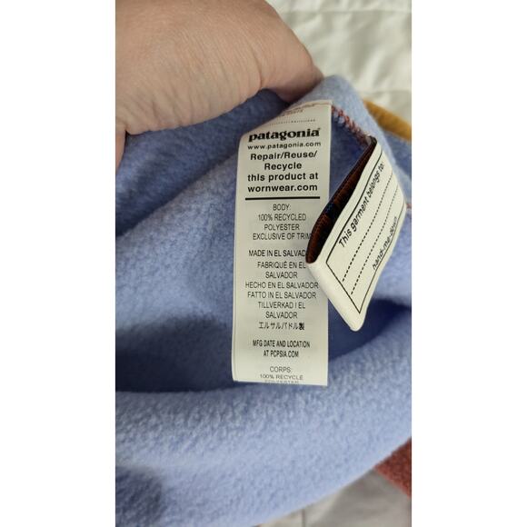 Patagonia Lightweight Syncilla Pullover Snap Fleece - Picture 8 of 8